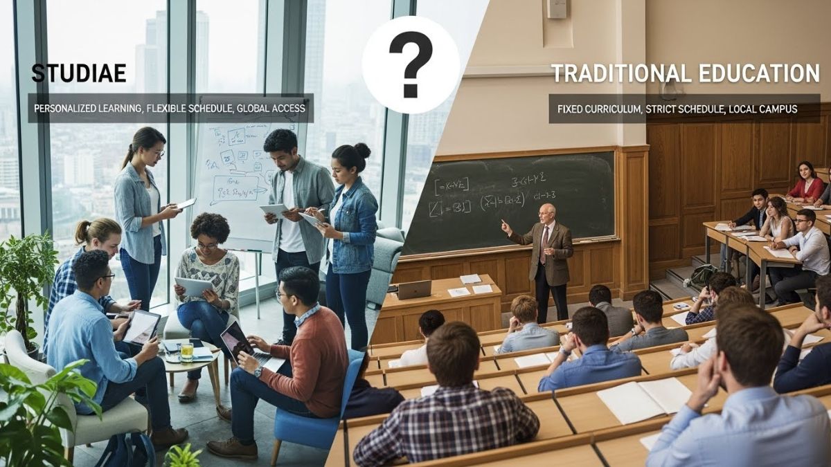 Studiae vs Traditional Education: What You Need to Know