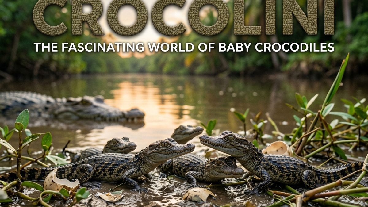 Crocolini: The Fascinating World of Baby Crocodiles
