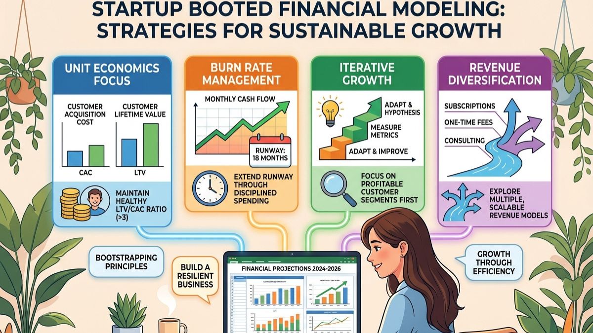 Startup booted financial modeling: Strategies for Sustainable Growth